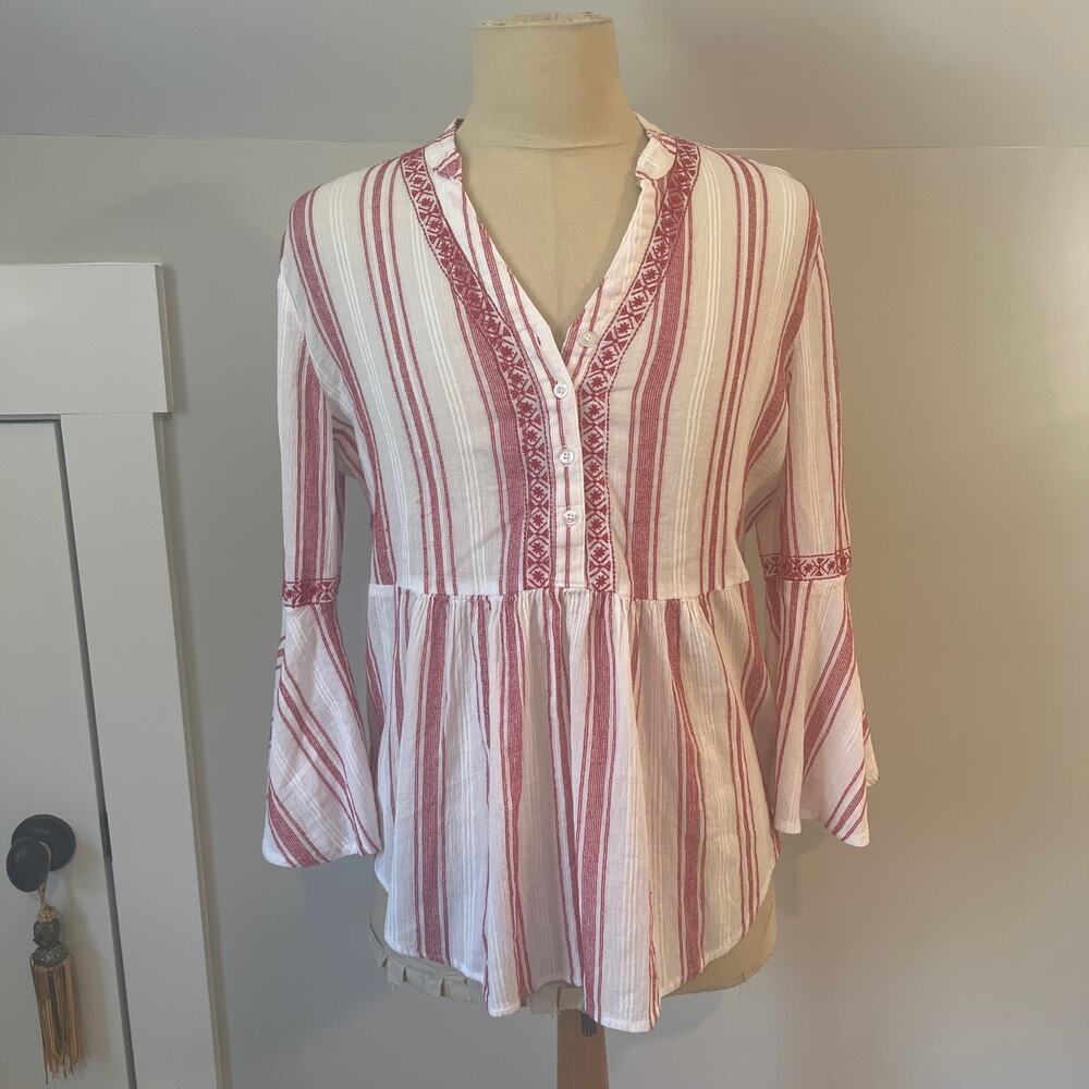 MARC NEW YORK Stripped top SZ L